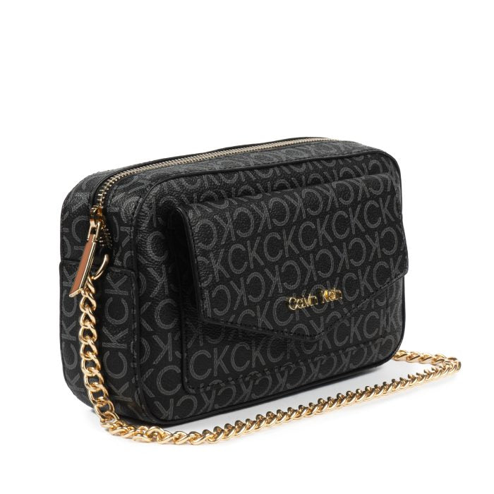 Calvin Klein Mono Camerabag Crossovers-BLK(23x14x16)cm