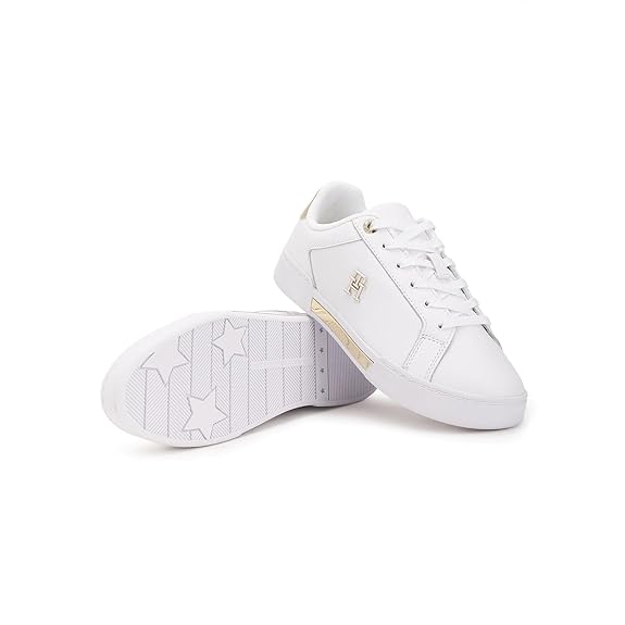 Tommy Hilfiger Women Leather Sneaker Shoes