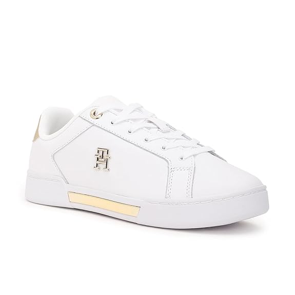 Tommy Hilfiger Women Leather Sneaker Shoes