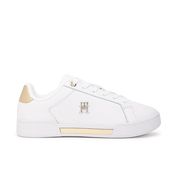Tommy Hilfiger Women Leather Sneaker Shoes