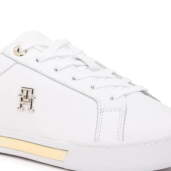 Tommy Hilfiger Women Leather Sneaker Shoes