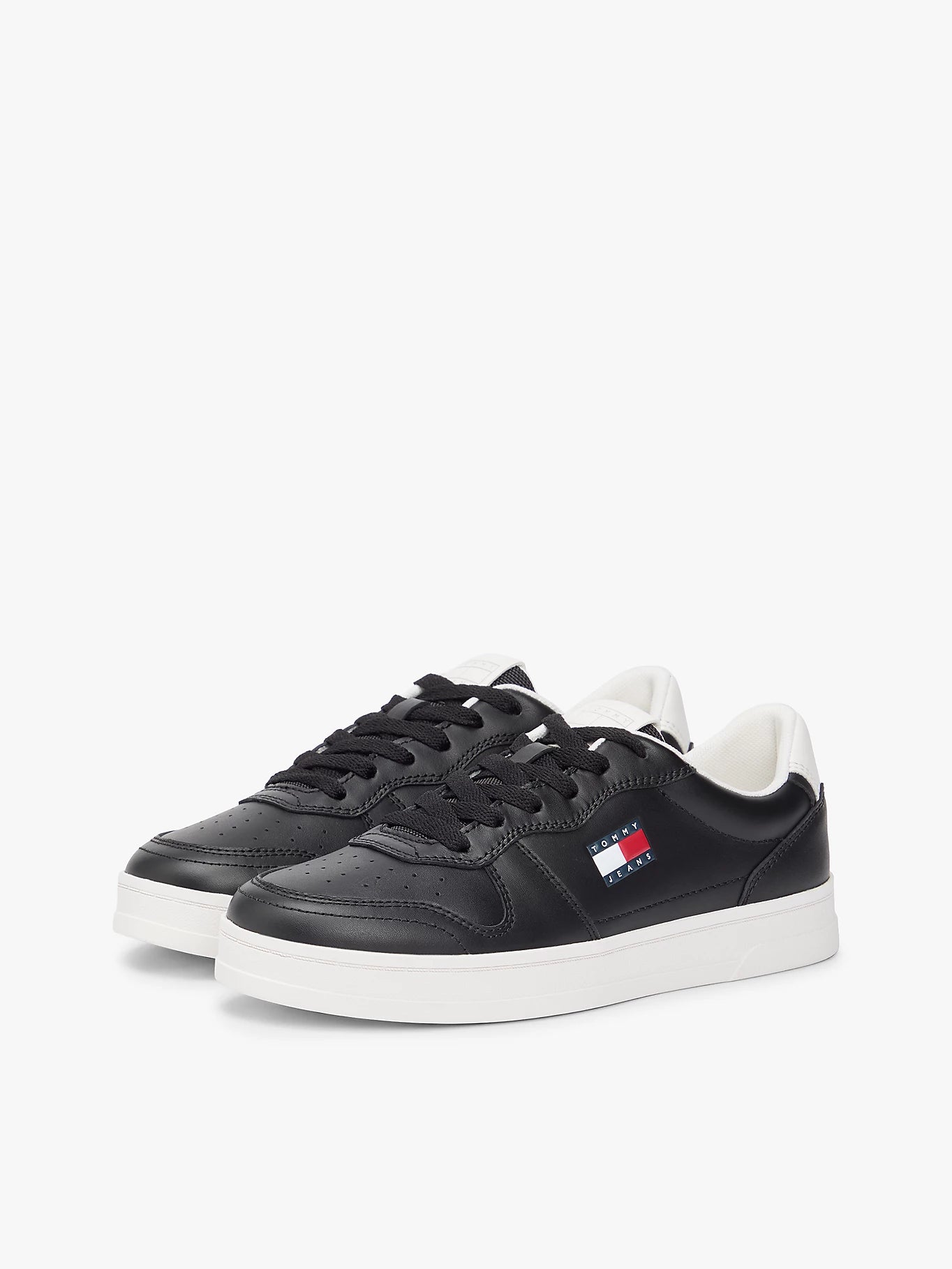 Tommy Hilfiger The Greenwich Leather Contrast Heel