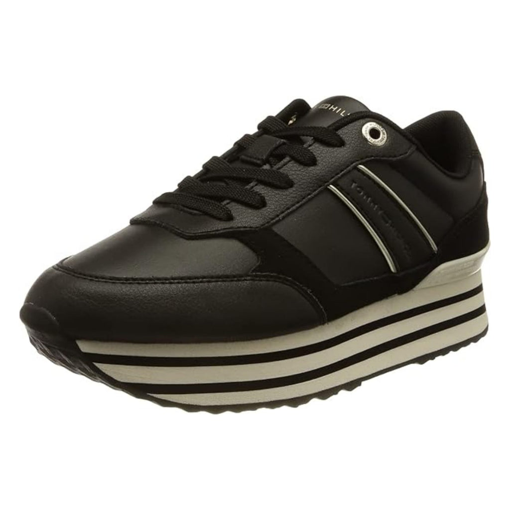 Tommy Hilfiger Platform Stripes Trainer Ladies Sneaker