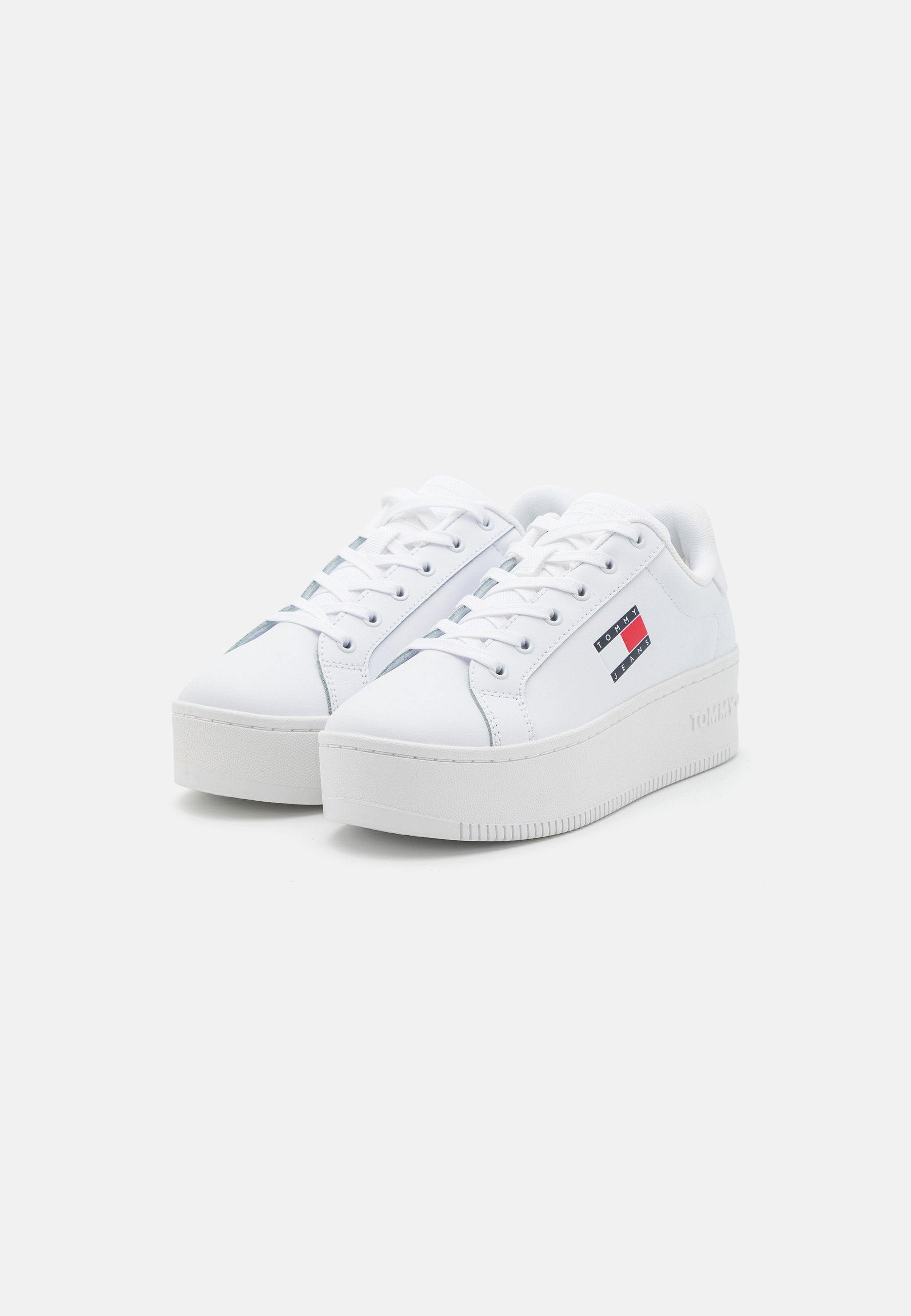 Tommy Jeans  Follow Logo Detail Platform Sneakers