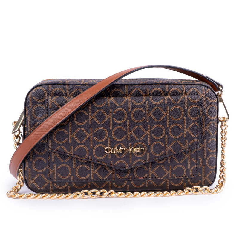 Calvin Klein Mono Camerabag Crossovers-BRN(23x14x16)cm