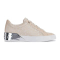 DKNY Maben Mono Lace-Up Sneaker Women - BEG