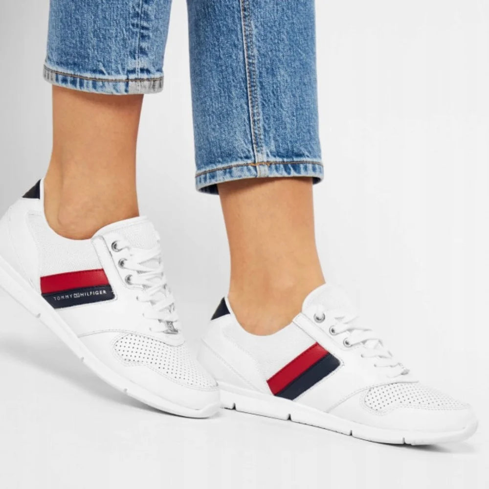 Tommy Hilfiger Lightweight Leather Sneakers