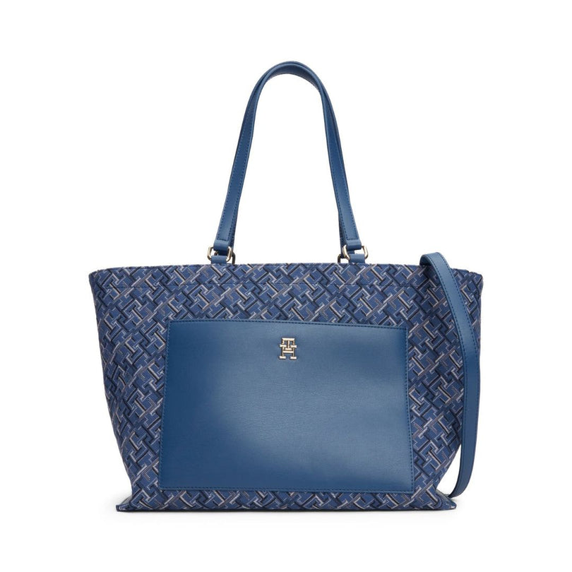 Tommy Hilfiger TH Monogram Jacquard Tote (34x26x14)