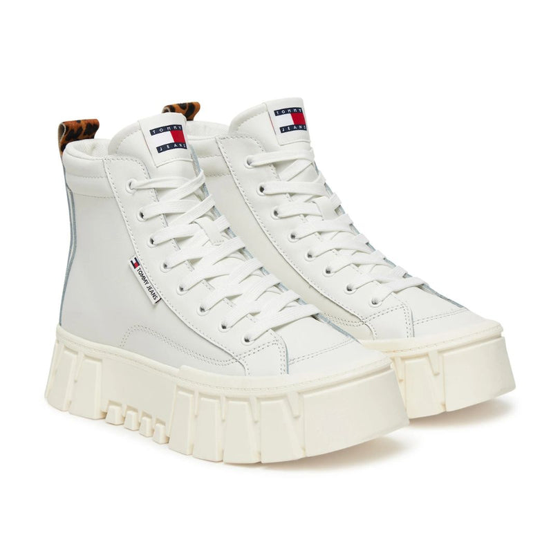 Tommy Jeans TJW Vulc Flatform Mc Mix Media Sneakers