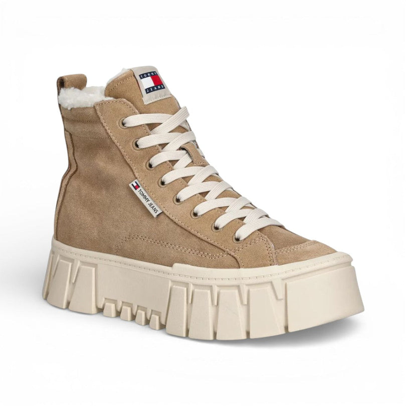 Tommy Jeans TJW VULC FLATFORM SUEDE WL Women EN0EN02894-BEG